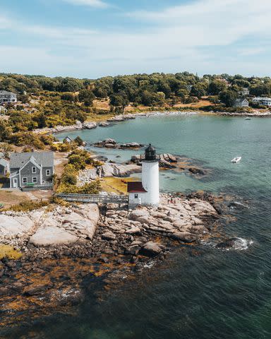 <p>Luke Wallace</p> Annisquam Harbor Light Station in Gloucester