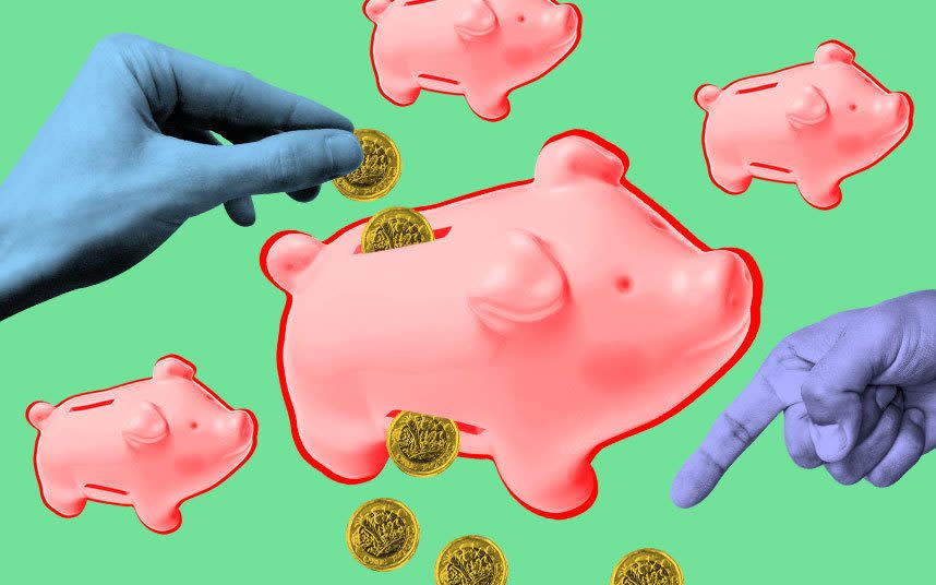 Pension piggy bank - Anaïs De Busscher