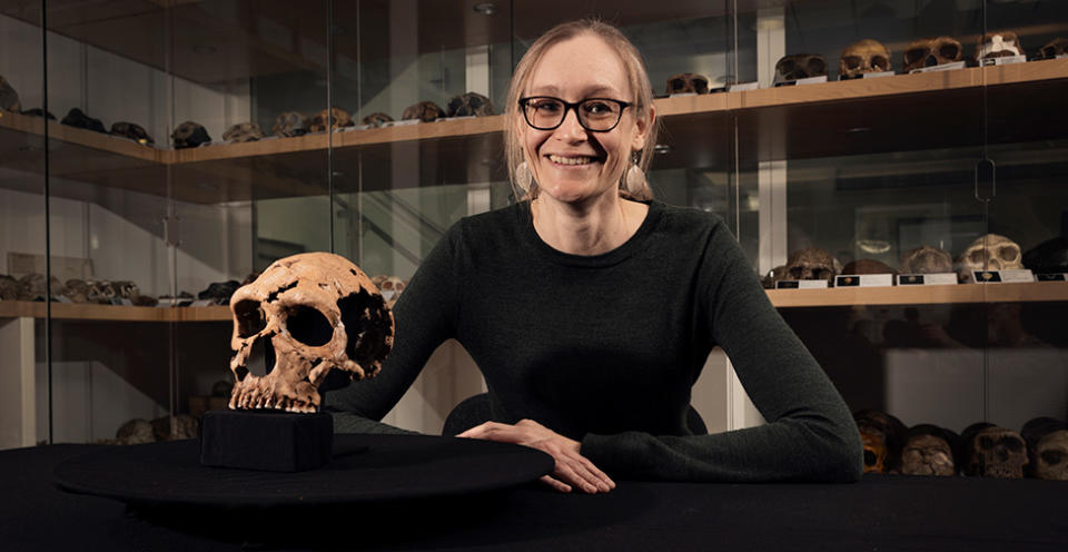 Dr Emma Pomeroy and the Shanidar Z skull