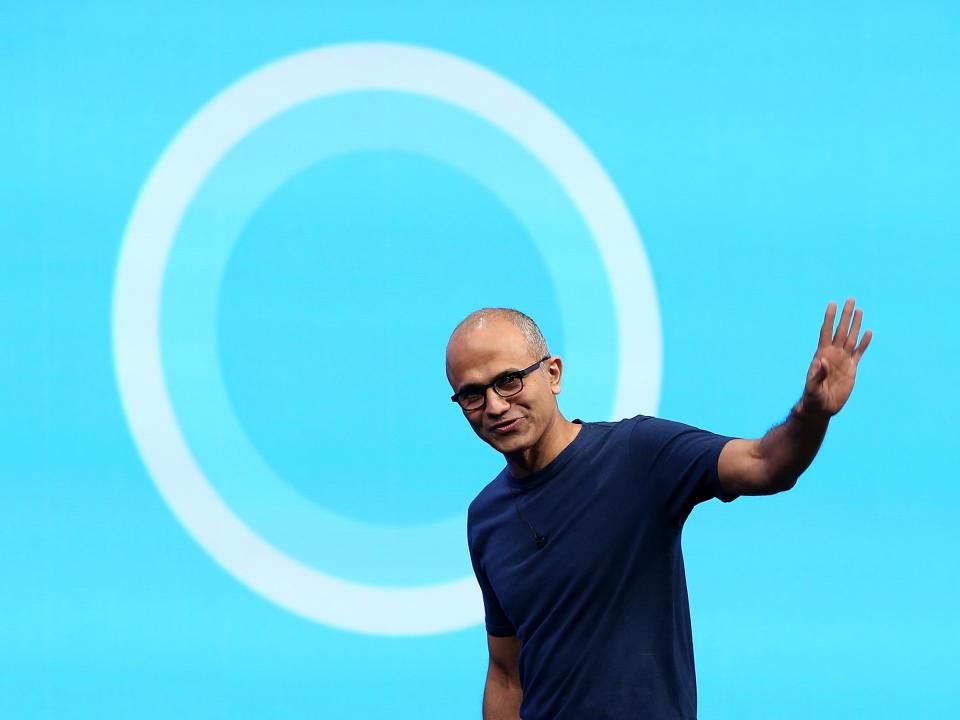 satya nadella microsoft ceo build