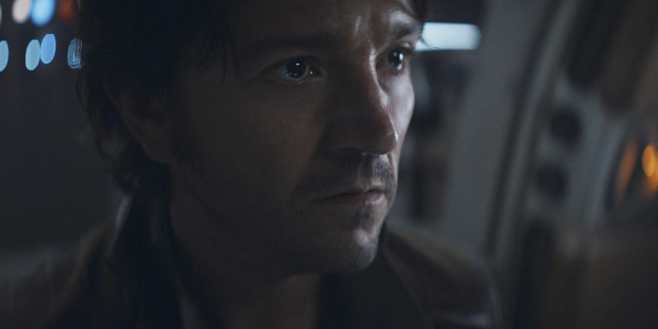 Cassian Andor (Diego Luna) in Lucasfilm's ANDOR