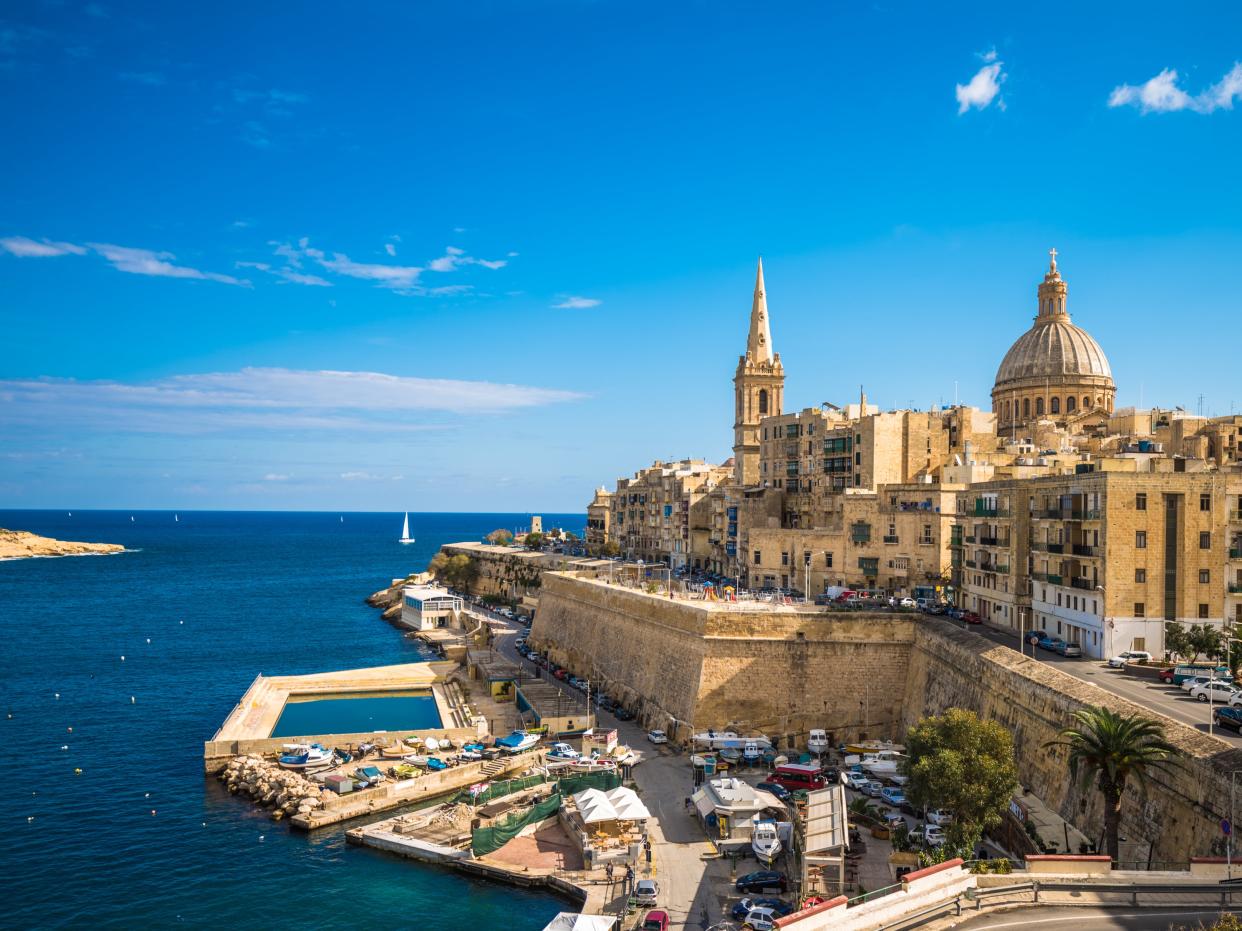 <p>The Maltese capital of Valletta</p> (Getty/iStock)