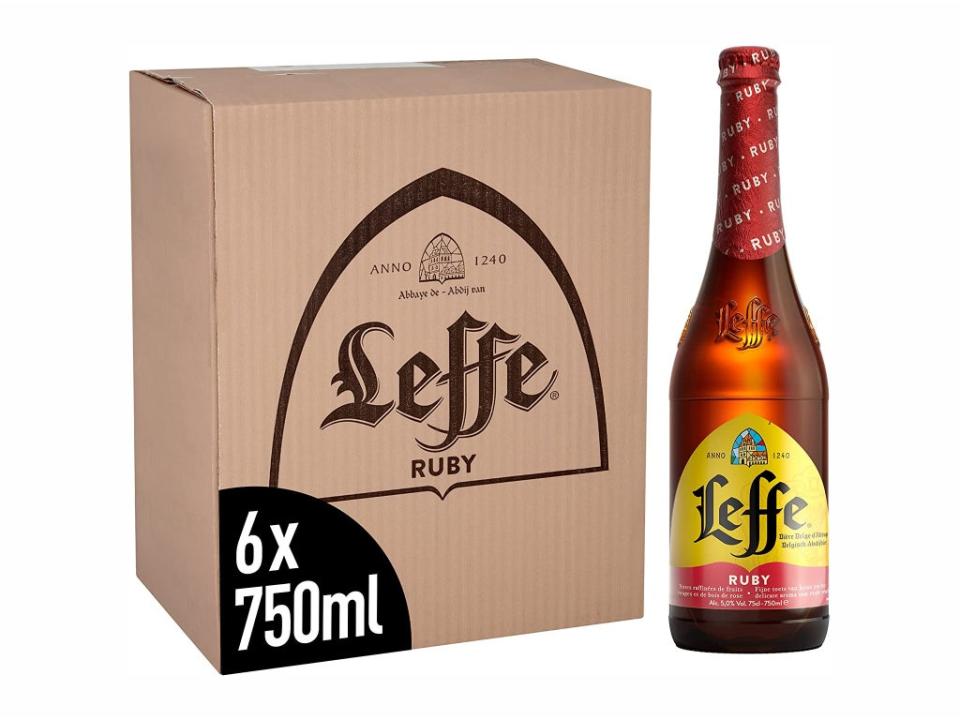 Leffe ruby Belgian abbey beer large bottle, 6 x 750ml: Was £20, now £14.49, Amazon.co.uk (Amazon)