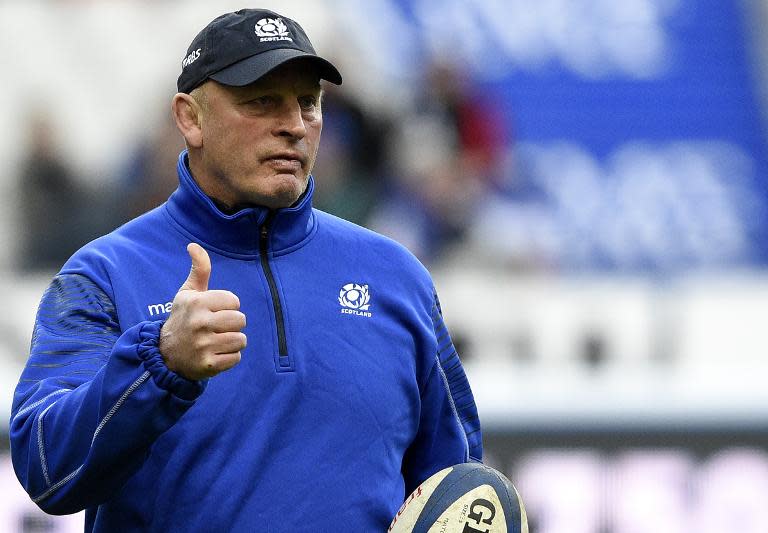 Head coach of Scotland's national rugby team Vern Cotter of New Zealand pictured ahead of the Six Nations international rugby union match between France and Scotland, in northern Paris on February 7, 2015