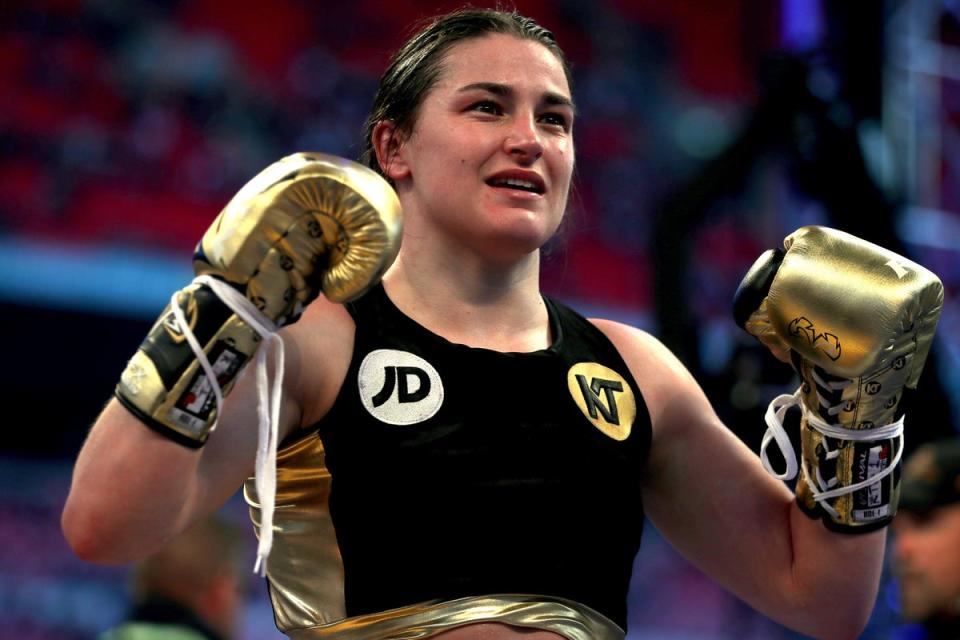 Katie Taylor is determined to fight on Irish turf before she retires from boxing (Nick Potts/PA) (PA Archive)
