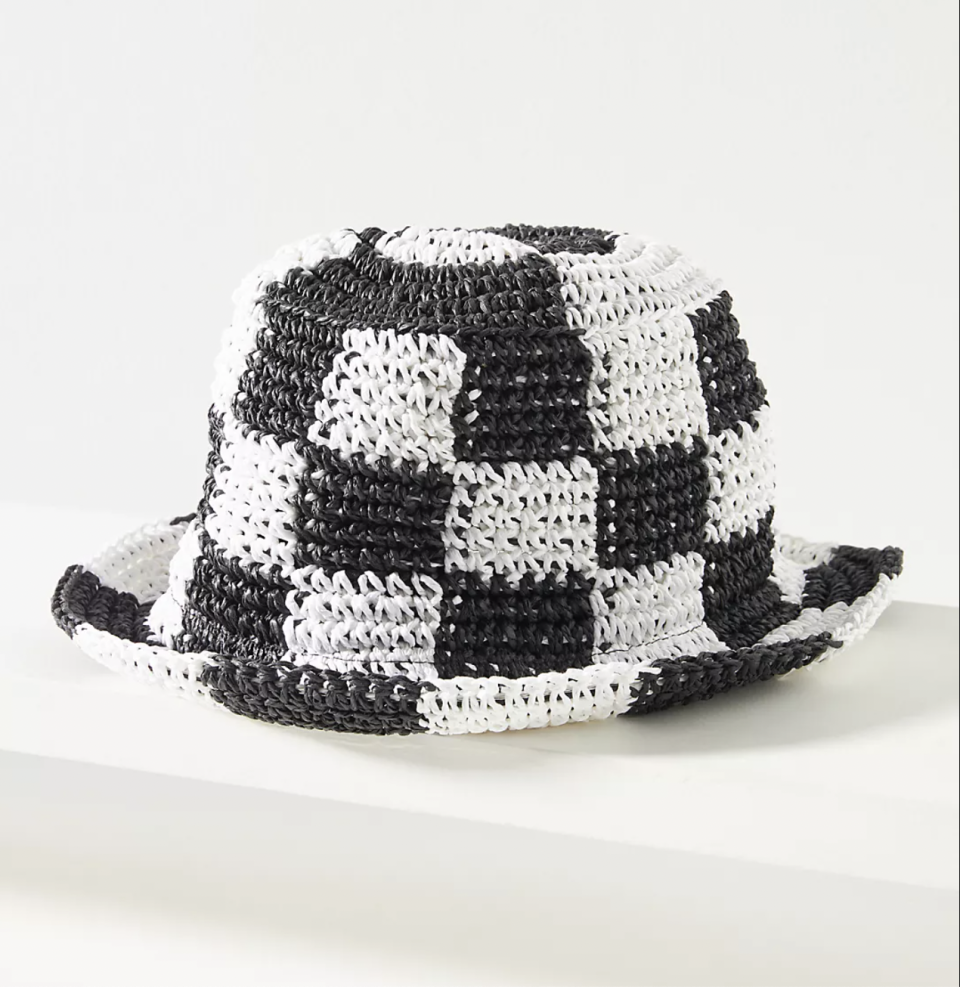 <p><a href="https://go.redirectingat.com?id=74968X1596630&url=https%3A%2F%2Fwww.anthropologie.com%2Fshop%2Fwyeth-checkered-straw-bucket-hat&sref=https%3A%2F%2Fwww.seventeen.com%2Ffashion%2Fstyle-advice%2Fg22548712%2Fcute-fall-outfits%2F" rel="nofollow noopener" target="_blank" data-ylk="slk:Shop Now;elm:context_link;itc:0;sec:content-canvas" class="link ">Shop Now</a></p><p>Checkered Straw Bucket Hat</p><p>$54.00</p><p>anthropologie.com</p>