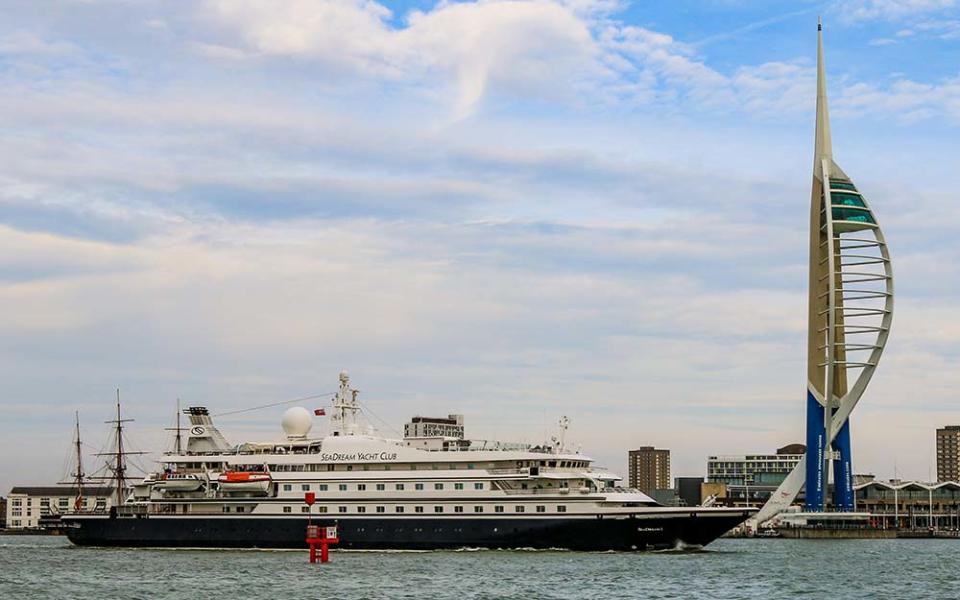 SeaDream I in Portsmouth - ANDREW SASSOLI-WALKER / PORTSMOUTH PORT