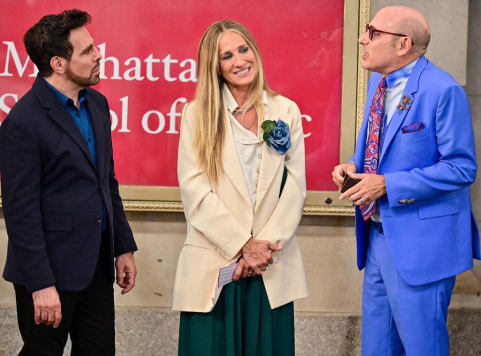 Mario Cantone, Sarah Jessica Parker & Willie Garson