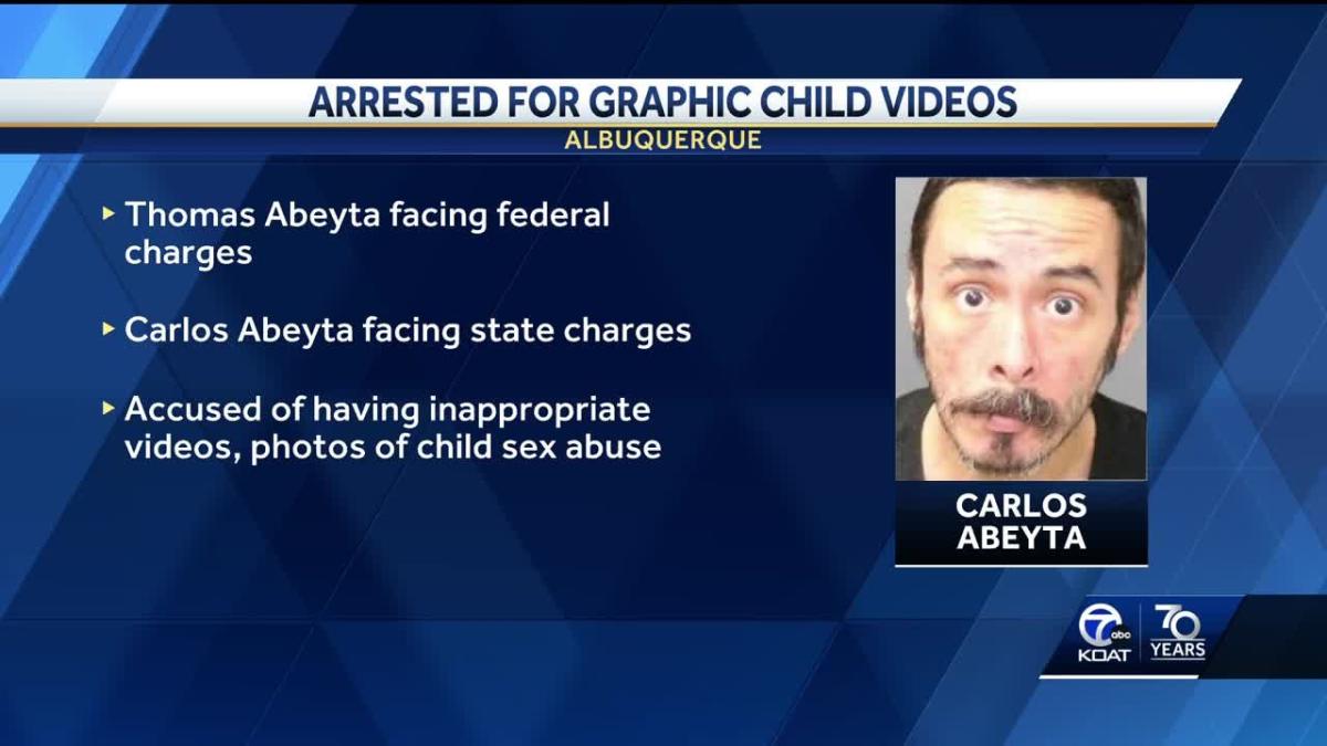Father and son face child pornography charges