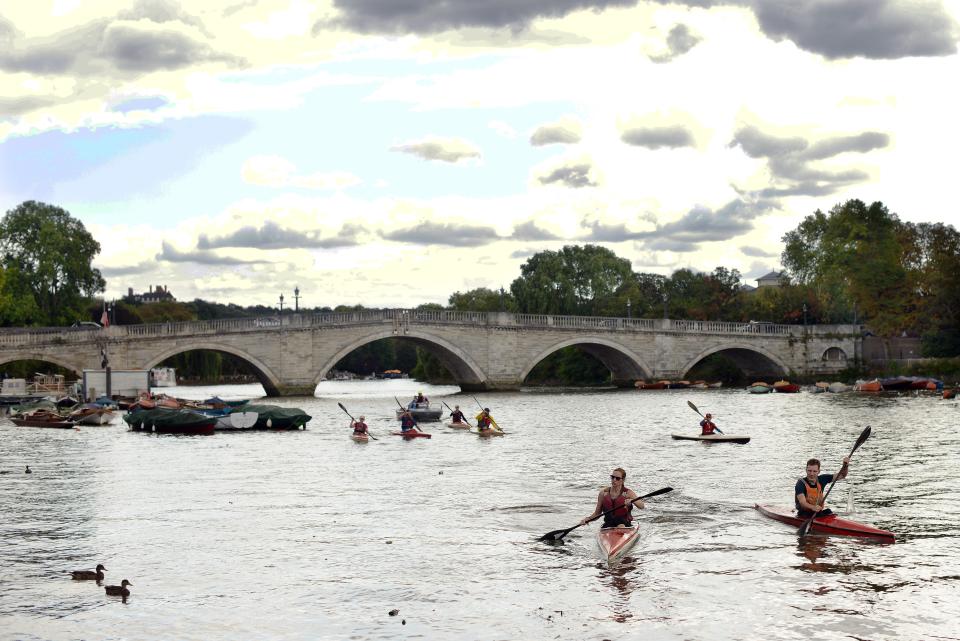 Great outdoors: London’s leafier boroughs like Richmond, pictured, have performed better than more central options (Daniel Lynch)