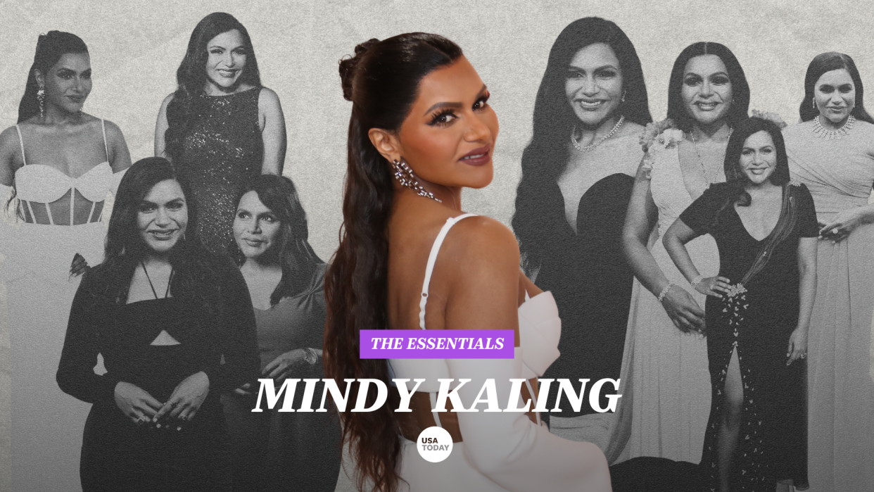 Multi-hyphenate Mindy Kaling shares her favorite writing tools, how she spends time with her kids (and finds peace) and what's on her running playlist for USA TODAY's weekly series, The Essentials.