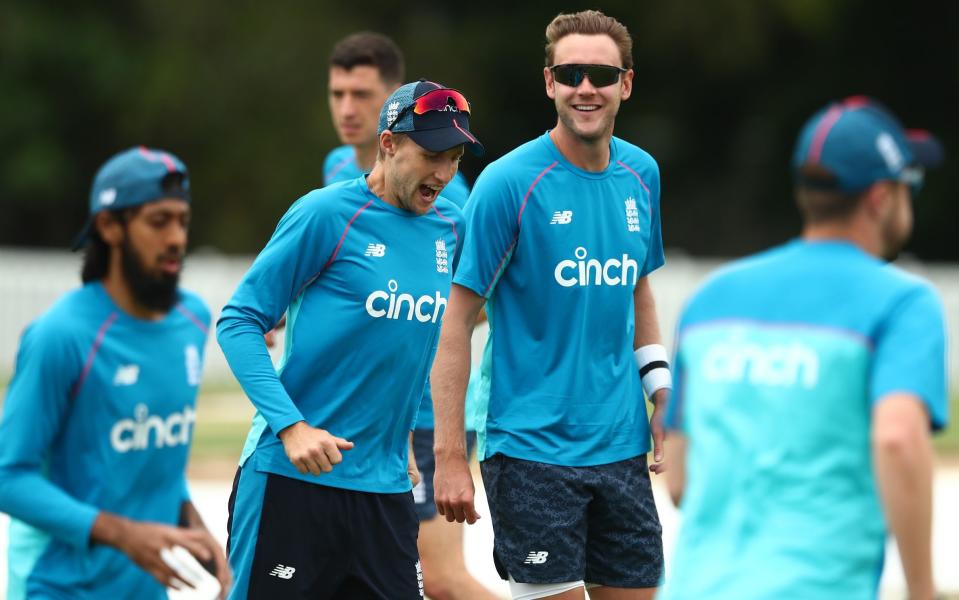 England players take part in a training session in the countdown to the Ashes - England fans beware – tourists have never gone into an Ashes tour Down Under so undercooked - GETTY IMAGES