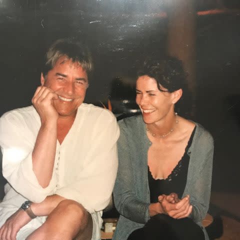 <p>Don Johnson Instagram</p> Don Johnson and Kelley Phleger.