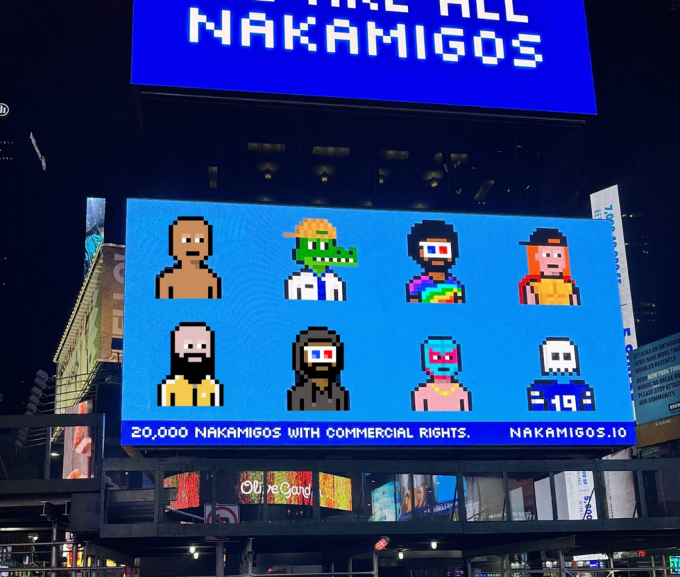 Nakamigo's ad from the website