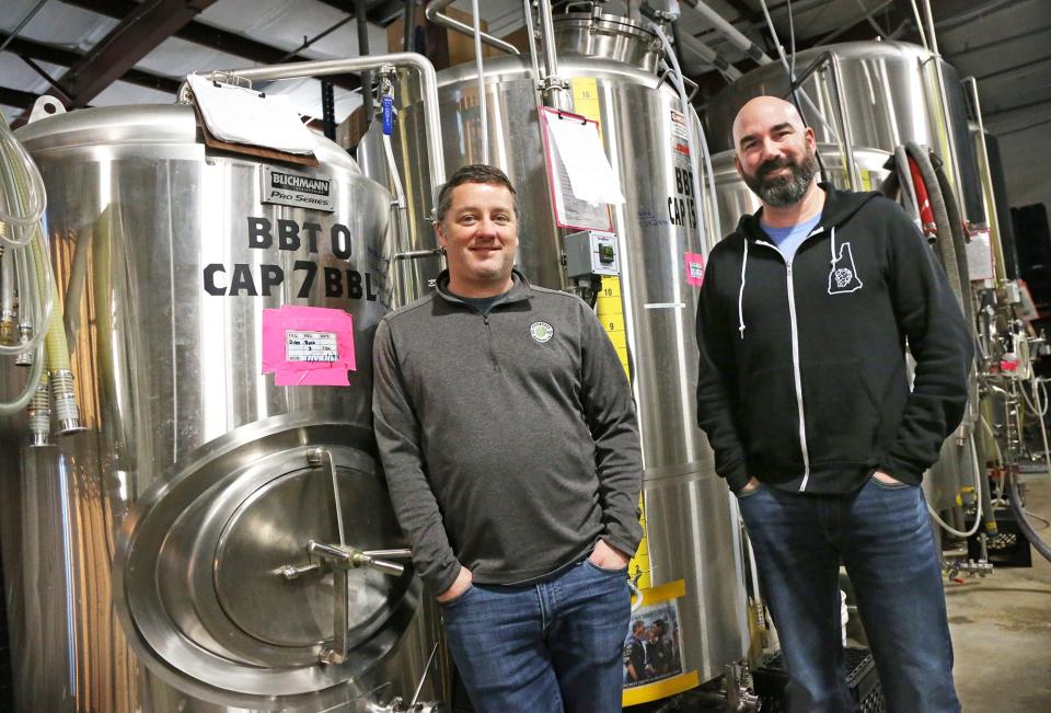 Stoneface Brewing Co. co-founders and co-owners Peter Beauregard and Erol Moe say producing a beer they enjoy with friends is at the heart of their expanding business.