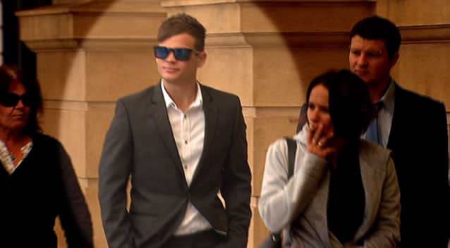 Michael Haverland is accused of killing his younger brother in a car crash. Photo: 7News.