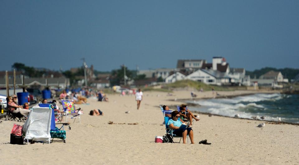 WEST DENNIS -- West Dennis Beach is a big and lovely perch on Nantucket Sound.