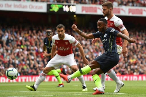 Raheem Sterling led the charge for Manchester City in their win at Arsenal