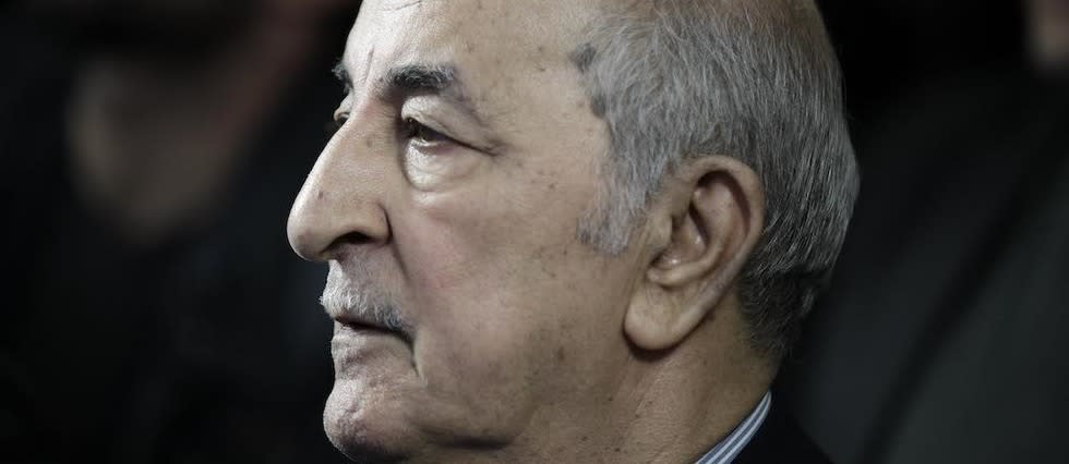 Le président de l'Algérie Abdelmadjid Tebboune, le 24 novembre 2019.
