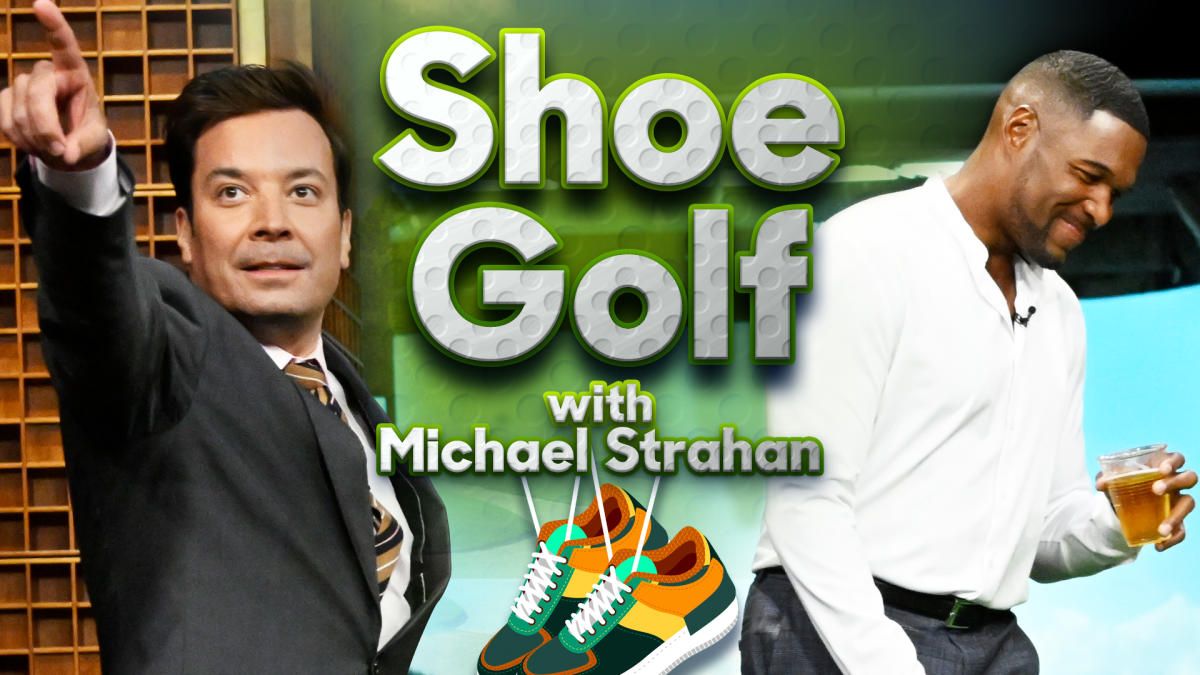 Shoe Golf With Michael Strahan 