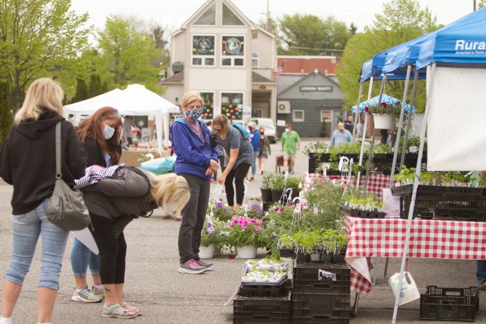 The Brighton Farmers Market opens for the season Saturday, May 6, and runs 8 a.m.-1 p.m. Saturdays through October in the city's municipal parking lot next to Brighton City Hall.