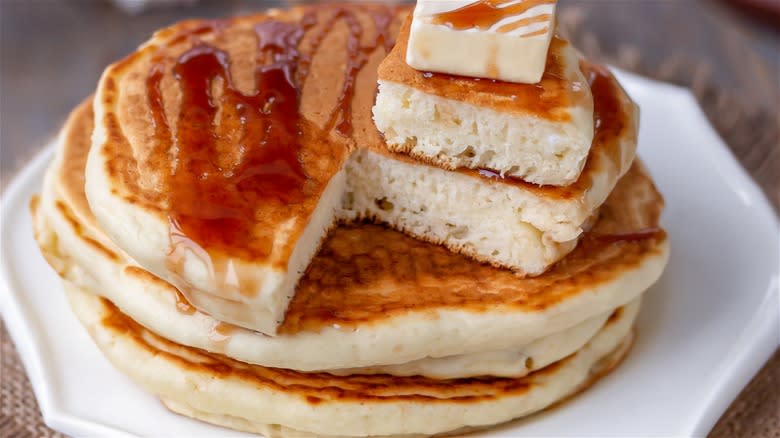 Stack of pancakes