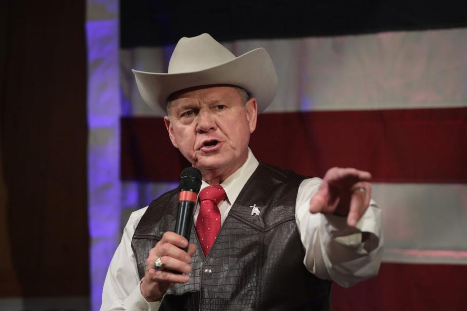 Alabama Republican Roy Moore, accused of sexually assaulting a 14-year-old girl (Scott Olson/Getty Images)