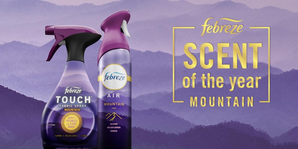 febreze mountain scent of the year 2023