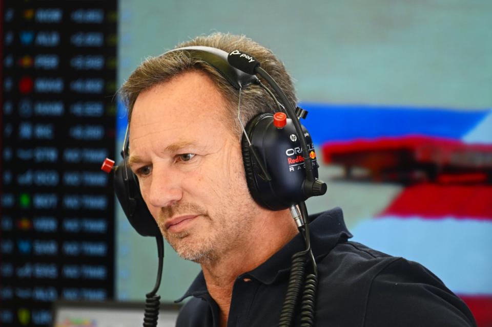 Christian Horner has been present in the paddock at F1 testing this week in Bahrain (Getty Images)