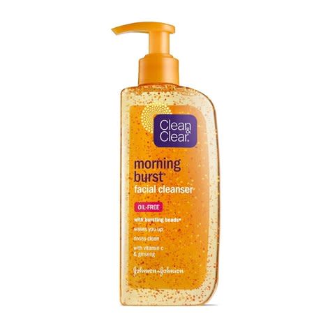 5) Clean & Clear Morning Burst Facial Cleanser