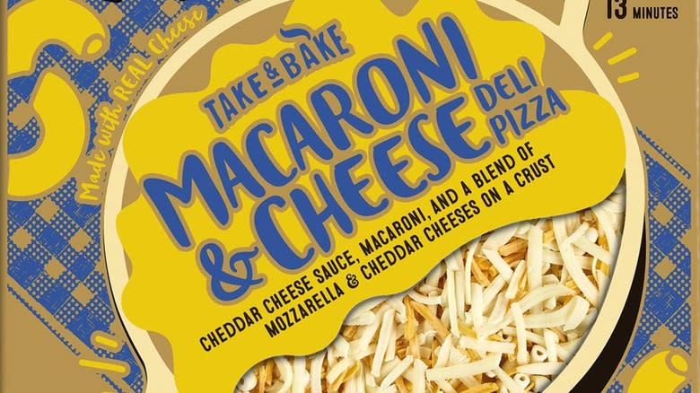 Aldi mac and cheese pizza