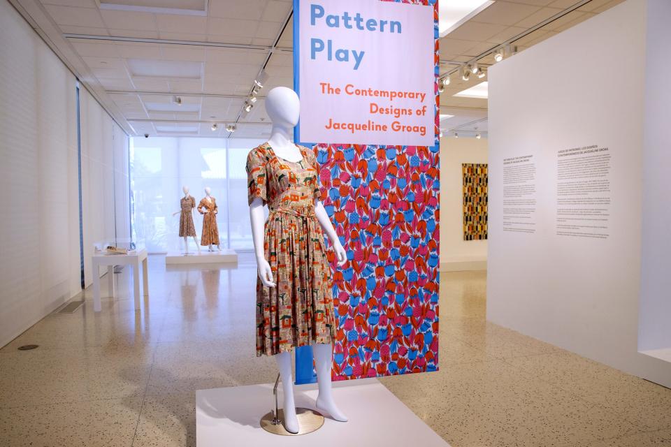 The Palm Springs Art Museum Architecture and Design Center curated an exhibition featuring the contemporary designs of Jacqueline Groag in Palm Springs, Calif., on May 31, 2022. 