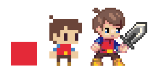 OC] Some more 32x32 characters : PixelArt