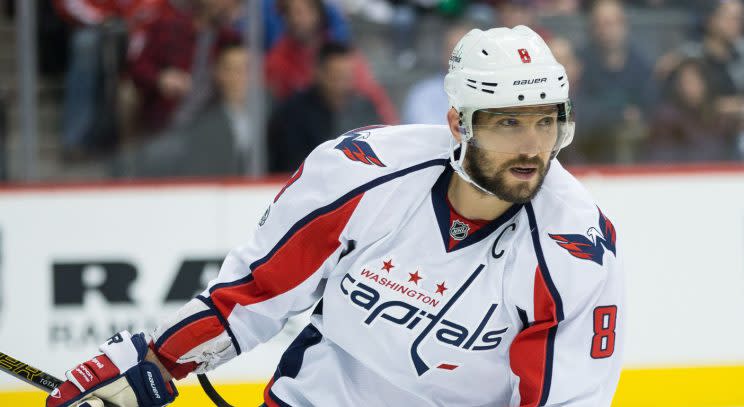 NHL Washington Capitals Alex Ovechkin