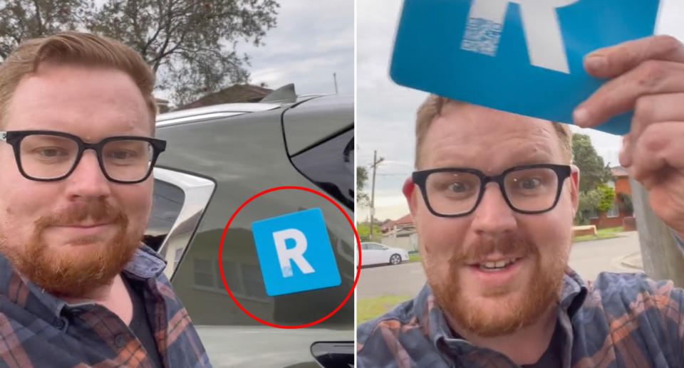 R plates on TikTok