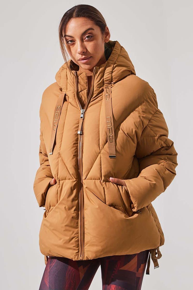 Stratosphere Down Filled Slouchy Puffer Jacket. Image via MPG Sport.