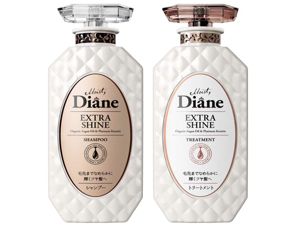 Shampoo & Treatment [Glossy Hair] Floral & Berry Scent, Diane Perfect Beauty. (PHOTO: Amazon Singapore)