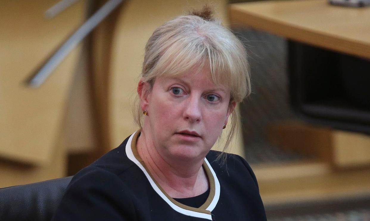 <span>Shona Robison, the Scottish finance secretary, has sought to blame the UK government for the financial pressures. </span><span>Photograph: Fraser Bremner/Scottish Daily Mail/PA</span>