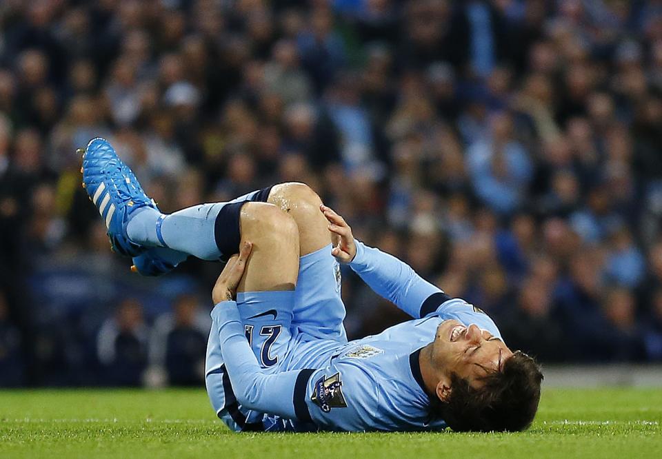 No Silve for City vs. United. (BRITAIN - Tags: SPORT SOCCER)