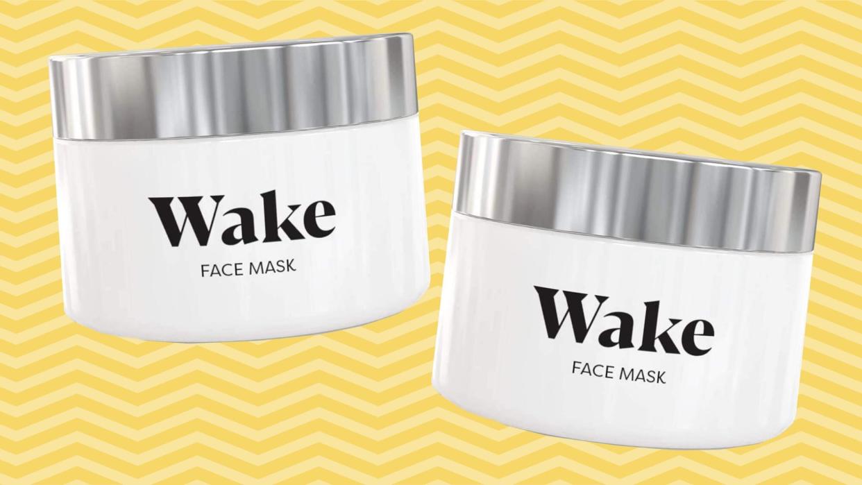 Wake Skincare Pink Clay Face Mask &amp; Scrub