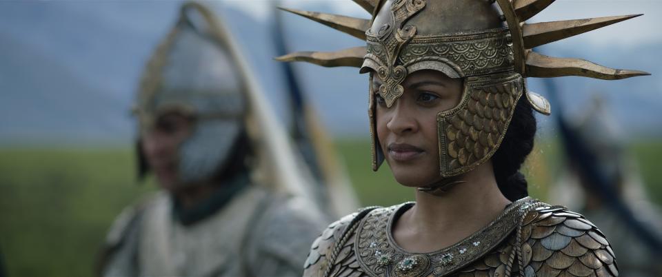 THE LORD OF THE RINGS: THE RINGS OF POWER, Cynthia Addai-Robinson, 'Udûn', (Season 1, ep. 106, aired Sept. 30, 2022). photo: ©Amazon / Courtesy Everett Collection