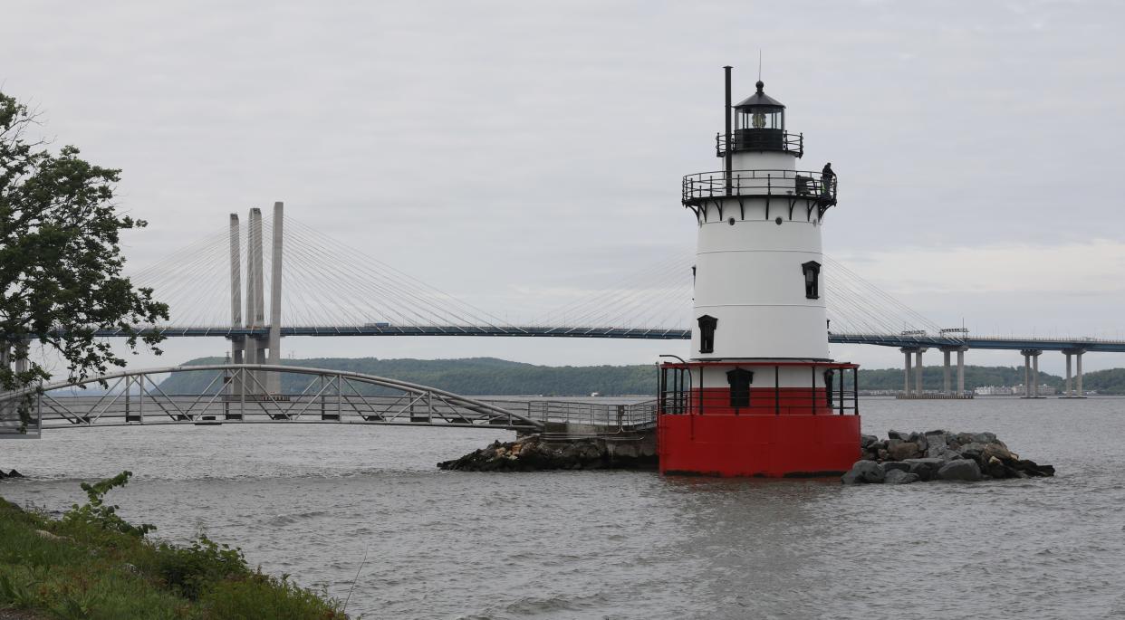 The Tarrytown Lighthouse in Sleepy Hollow underwent a two year restoration on the exterior and interior of the historic lighthouse. Here it is pictured May 17, 2024.