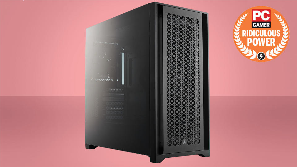 Best gaming PC build guide cases on colorful backgrounds.