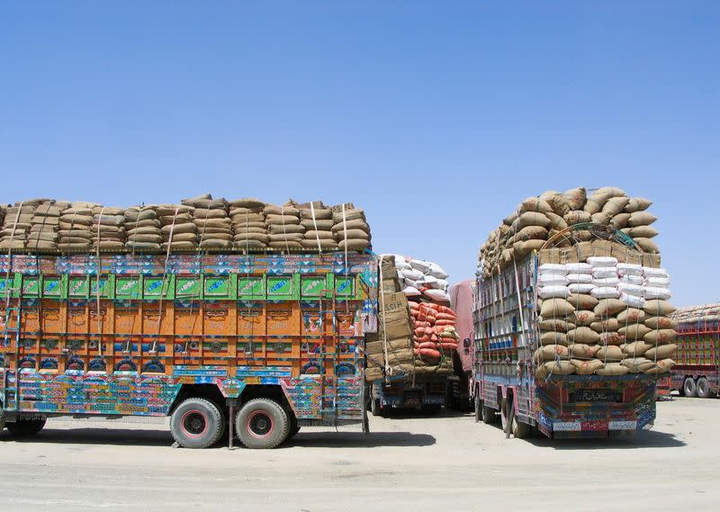 Friendship Gate crossing point at Pakistan-Afghanistan border town of Chaman