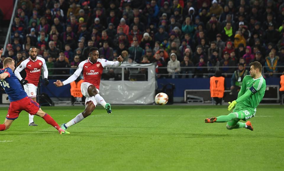 Welbeck fires home to put the tie beyond CSKA Moscow’s reach