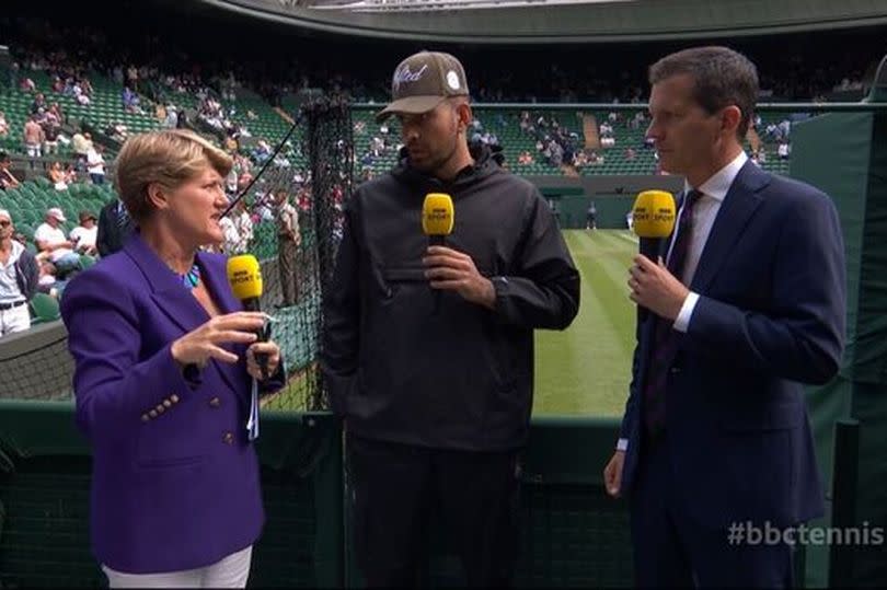 Nick Kyrgios and Tim Henman