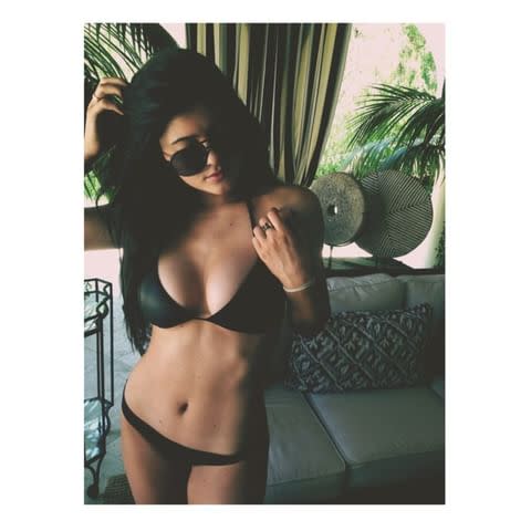 102) Kylie Jenner bikini - July 2013