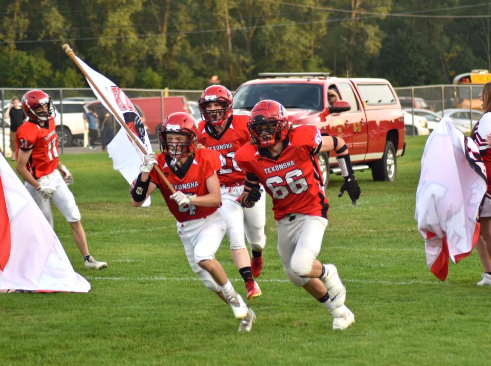 The Tekonsha Indians will face off with the Bellevue Broncos in week 5