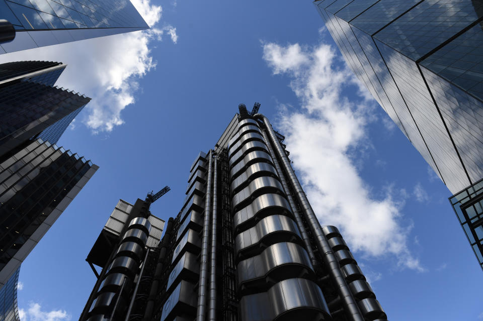 Lloyd's of London in the City of London as the the world's largest insurance market, said that the coronavirus crisis will cost it as much as the September 11 attacks, or all the hurricanes of 2017 combined. (Photo by Stefan Rousseau/PA Images via Getty Images)