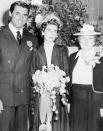 <p>Hollywood's leading man met Barbara Hutton, the heiress to the Woolworth fortune, in California during World War II, as they were both promoting the purchase of war bonds. They got married in 1942 and were dubbed "Cash and Cary" by the press. The couple divorced three years later in 1945. </p>